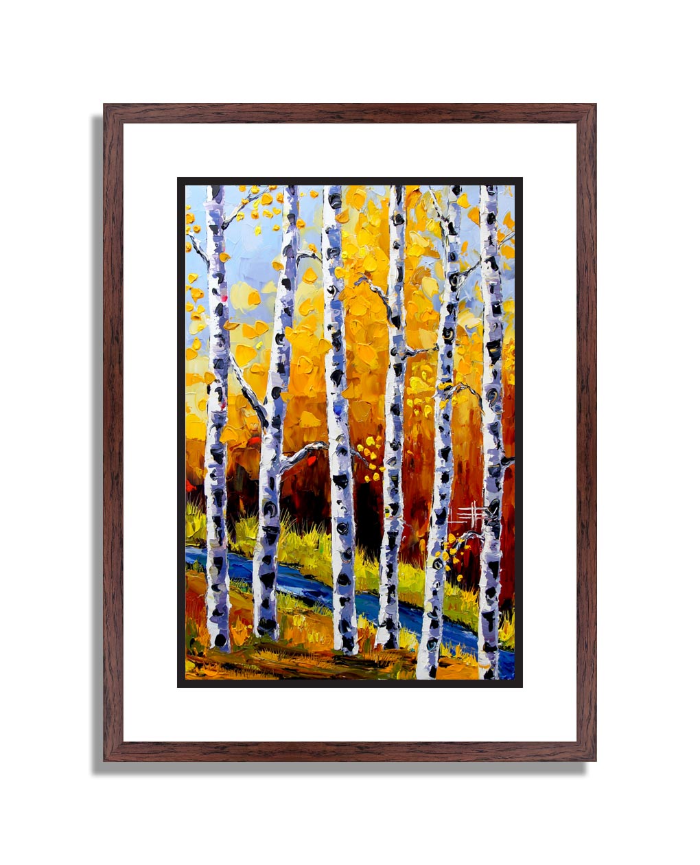 Set of  2 Scenic Framed Art