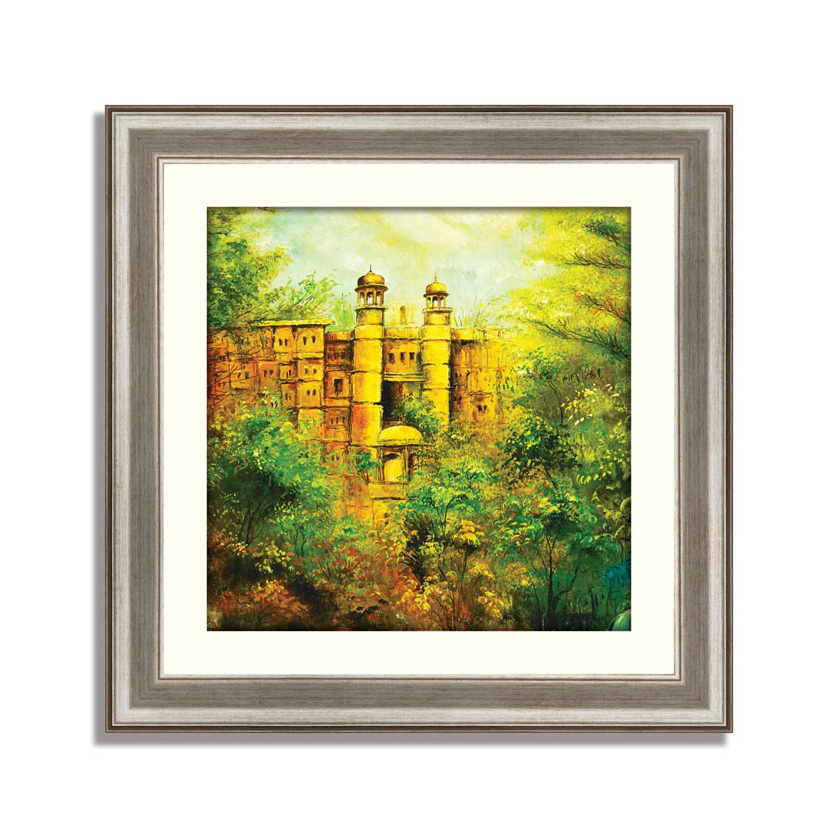 Set of 2 Historical Framed Art 03