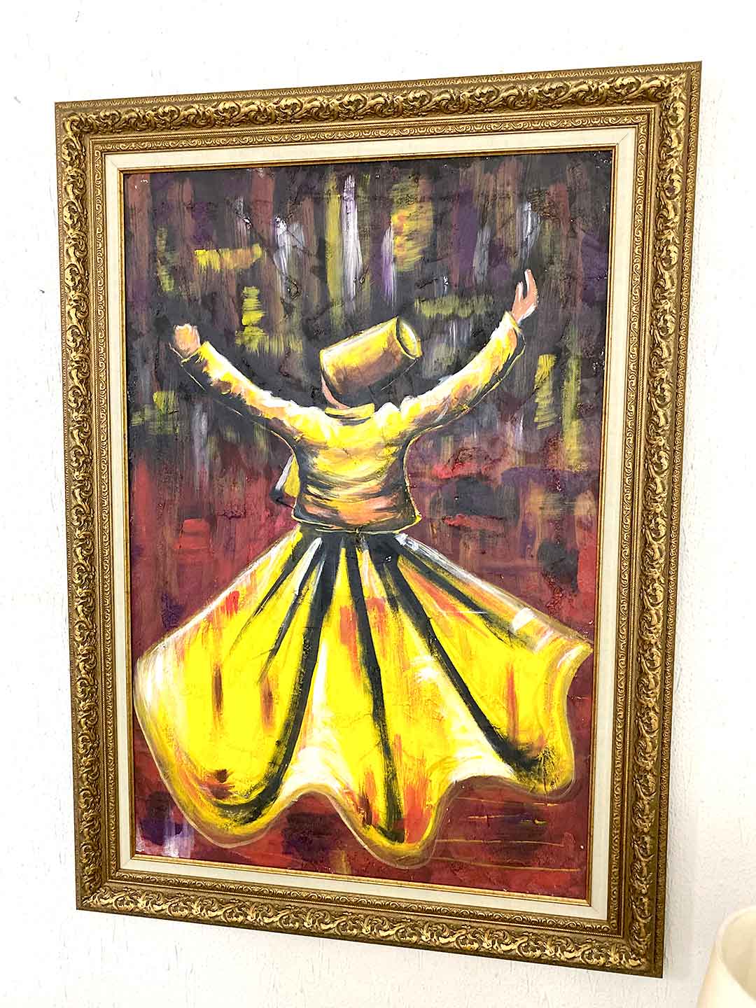 Handmade painting of Sufi/Dervaish