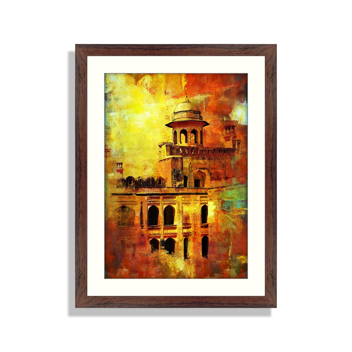 Set of 4 Historical Framed Art 02