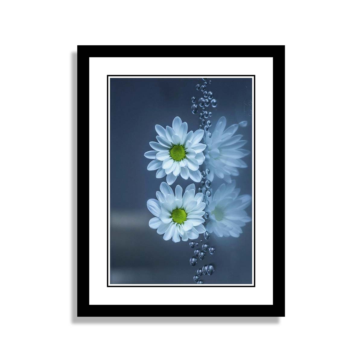 Set of 2 Floral Framed Art 12