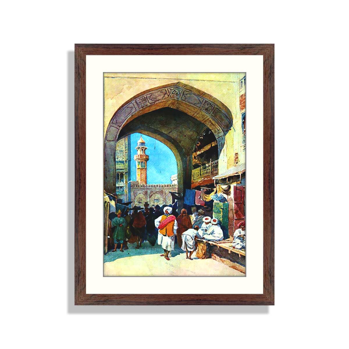 Set of 4 Historical Framed Art