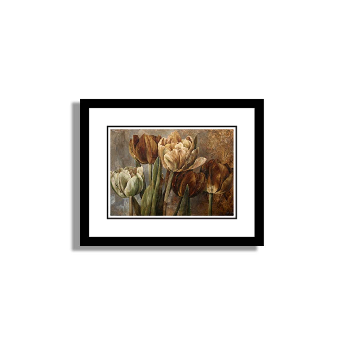 Set of 7 Floral Framed Art