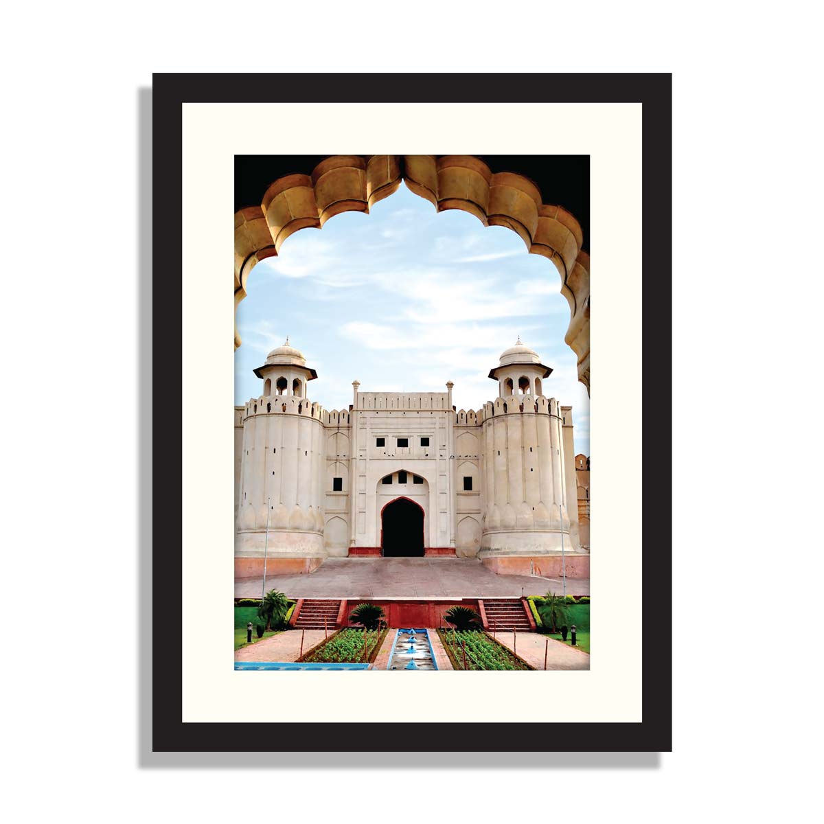 Set-of-5-Historical Places Framed Art 02