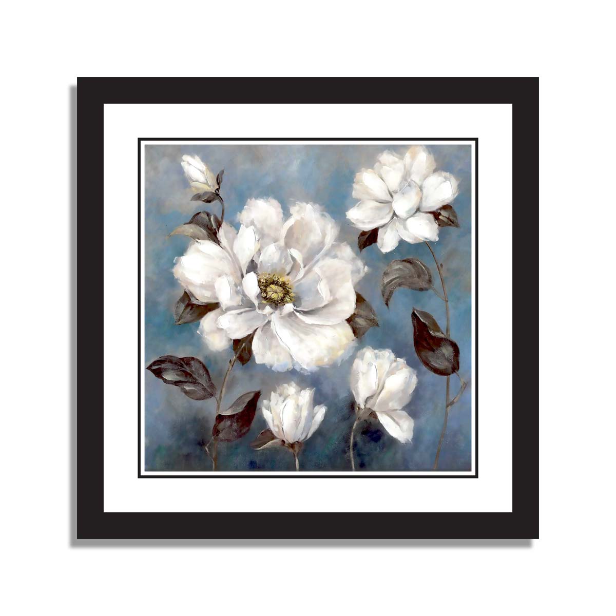 Set of 2 Floral Framed Art 11