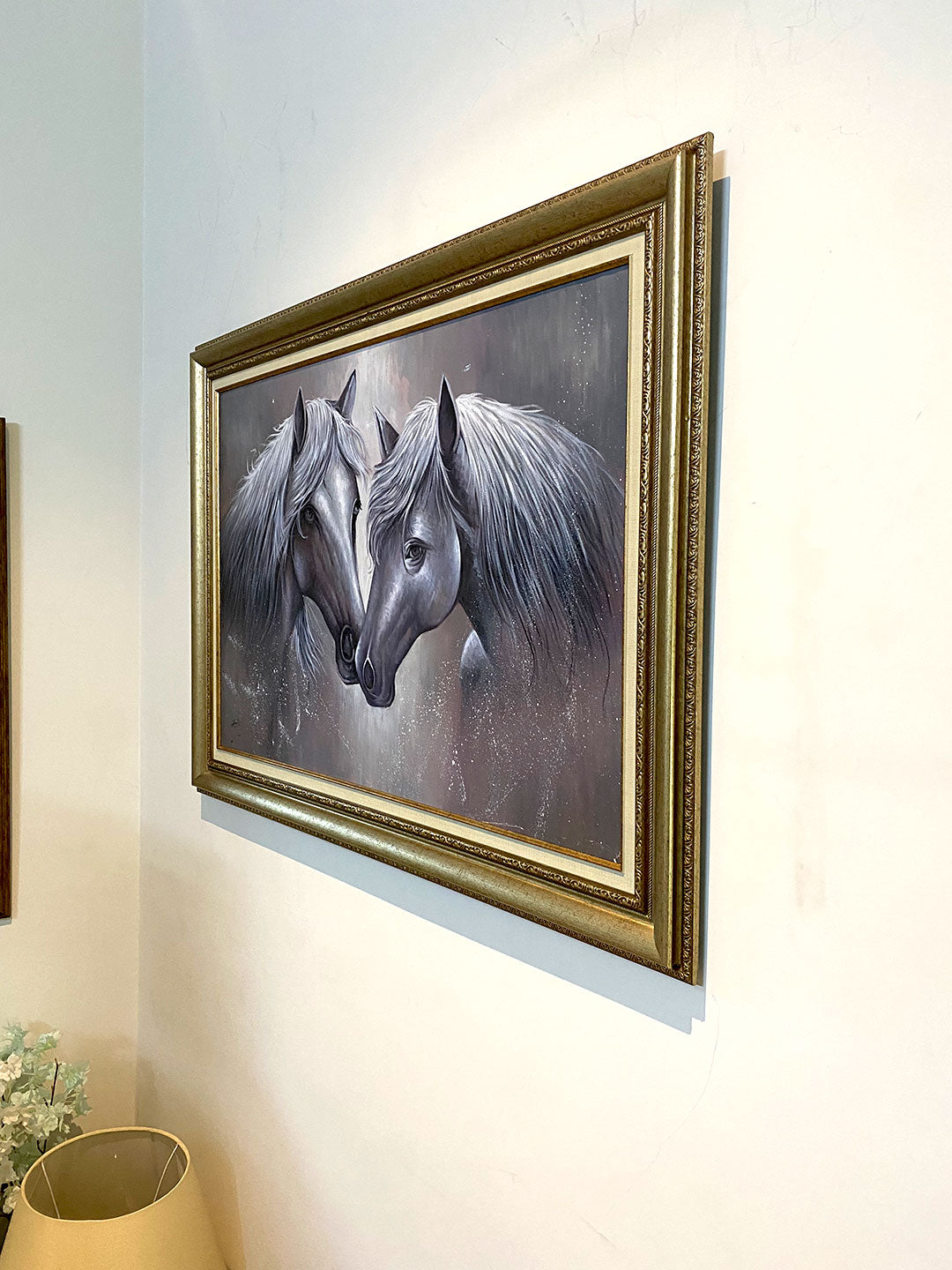 Arabian Horses-Painting- Handmade Oil painting on Canvas