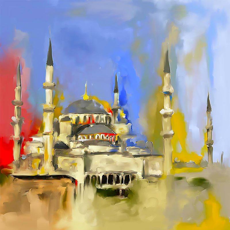 Blue Mosque painting