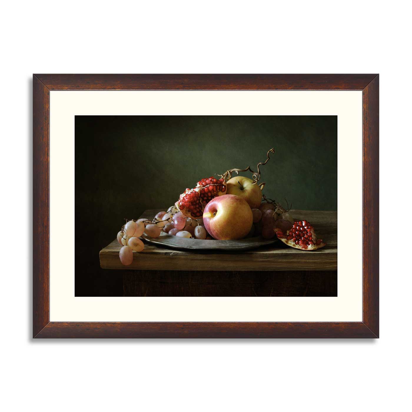 Still life with pomegranate