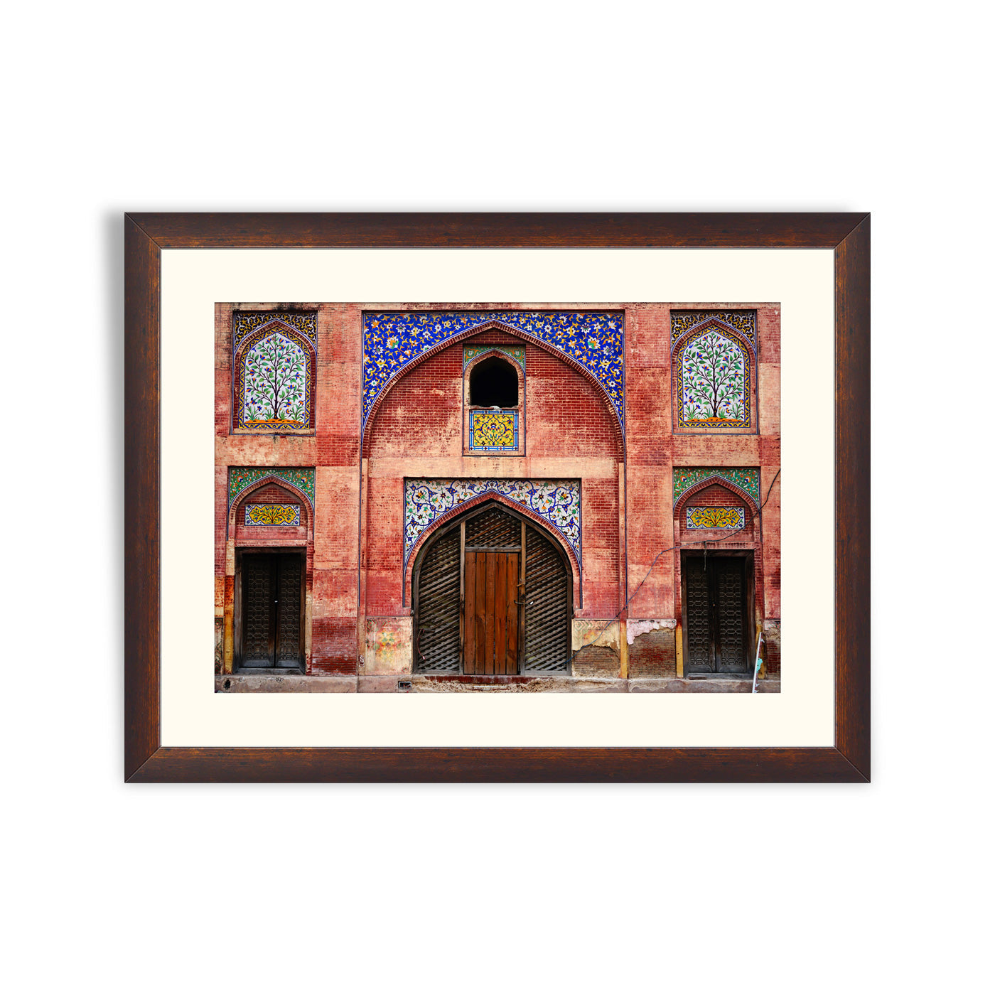 Exterior detail of Wazir Khan Mosque