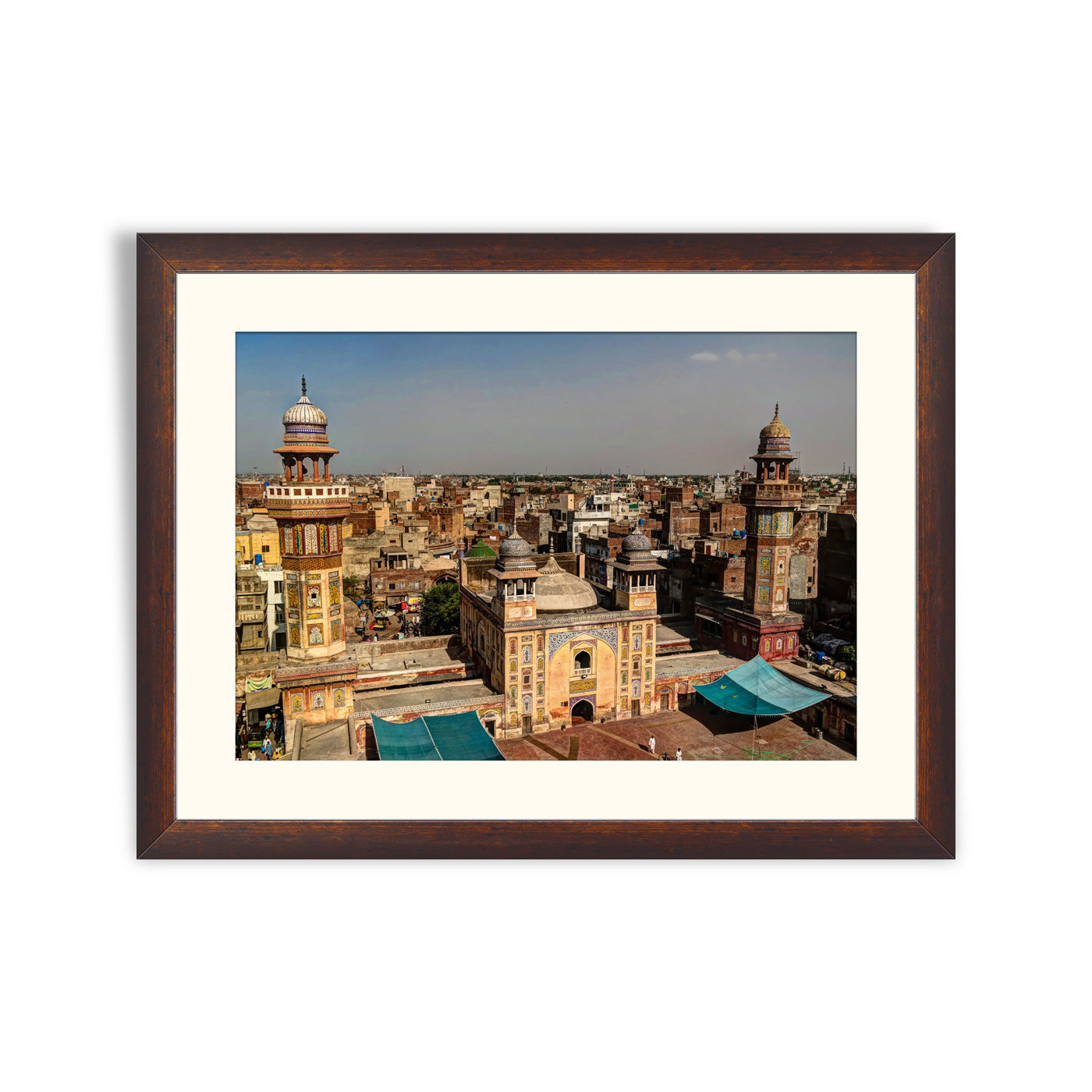 Panorama of Wazir Khan Mosque