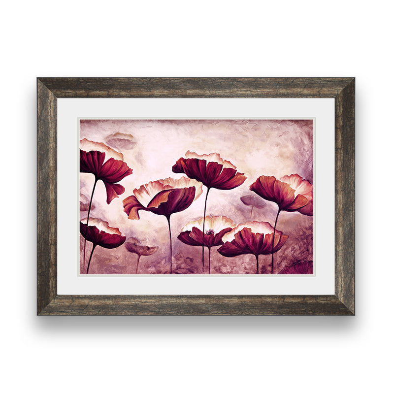 Painting poppies canvas