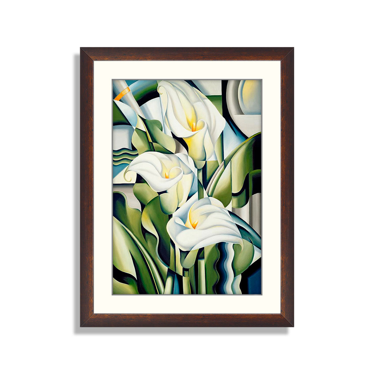 Cubist Lillies