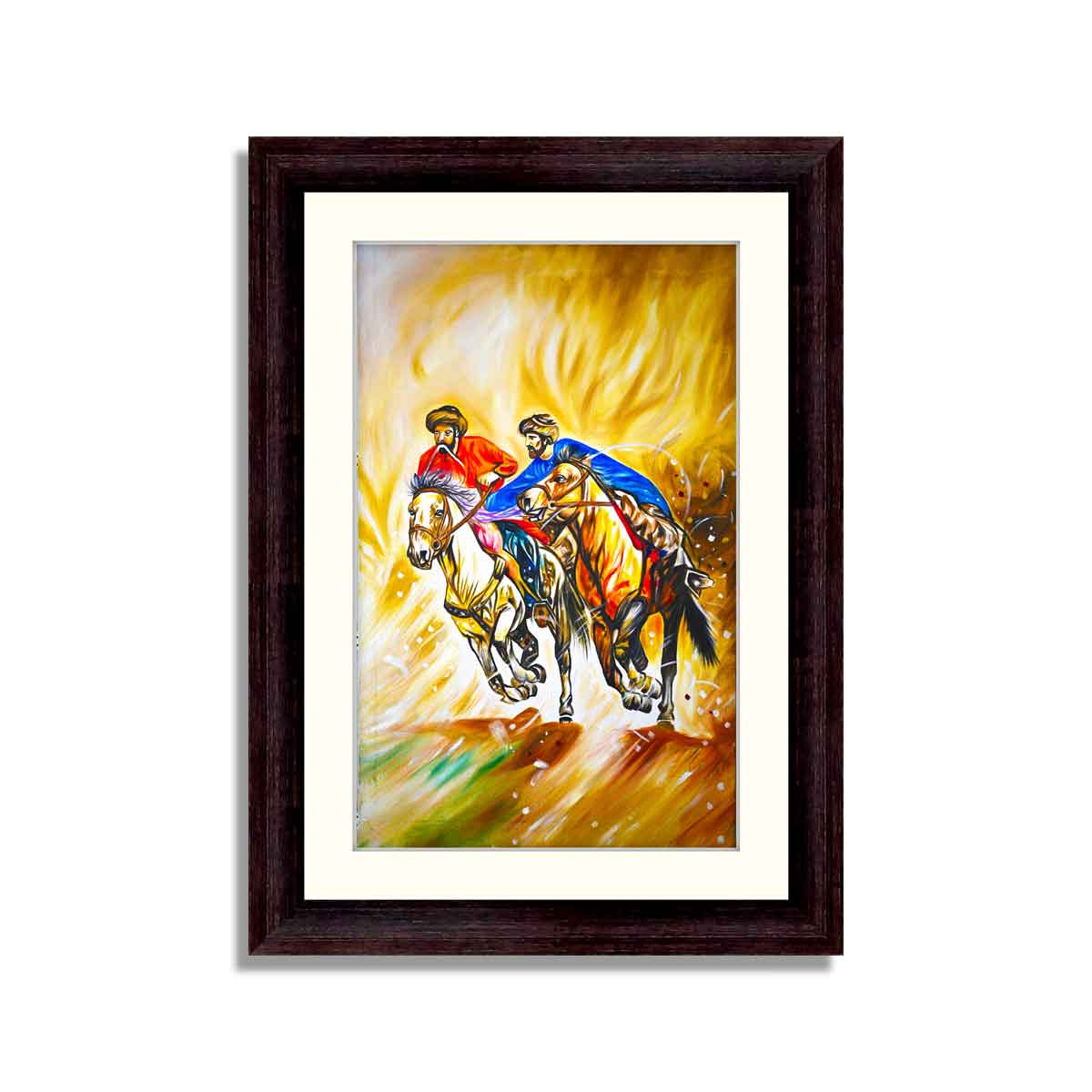 Men on Powerful Horses 01