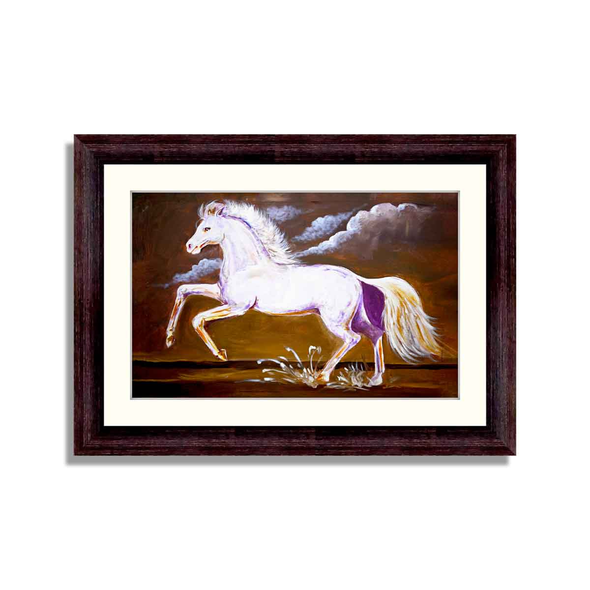 White Horse Running