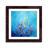 Abstract Floral Framed Art 02