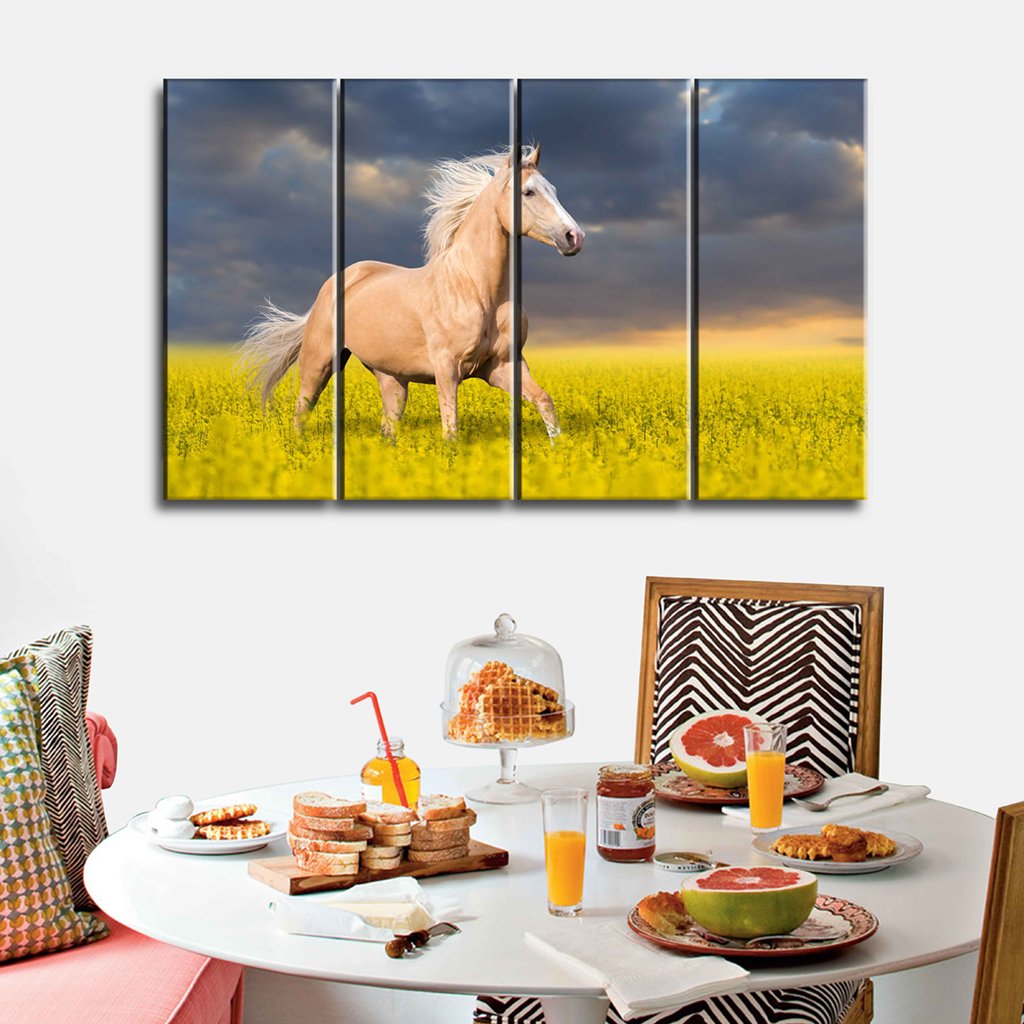 Canvas SetsPower full Golden Horse