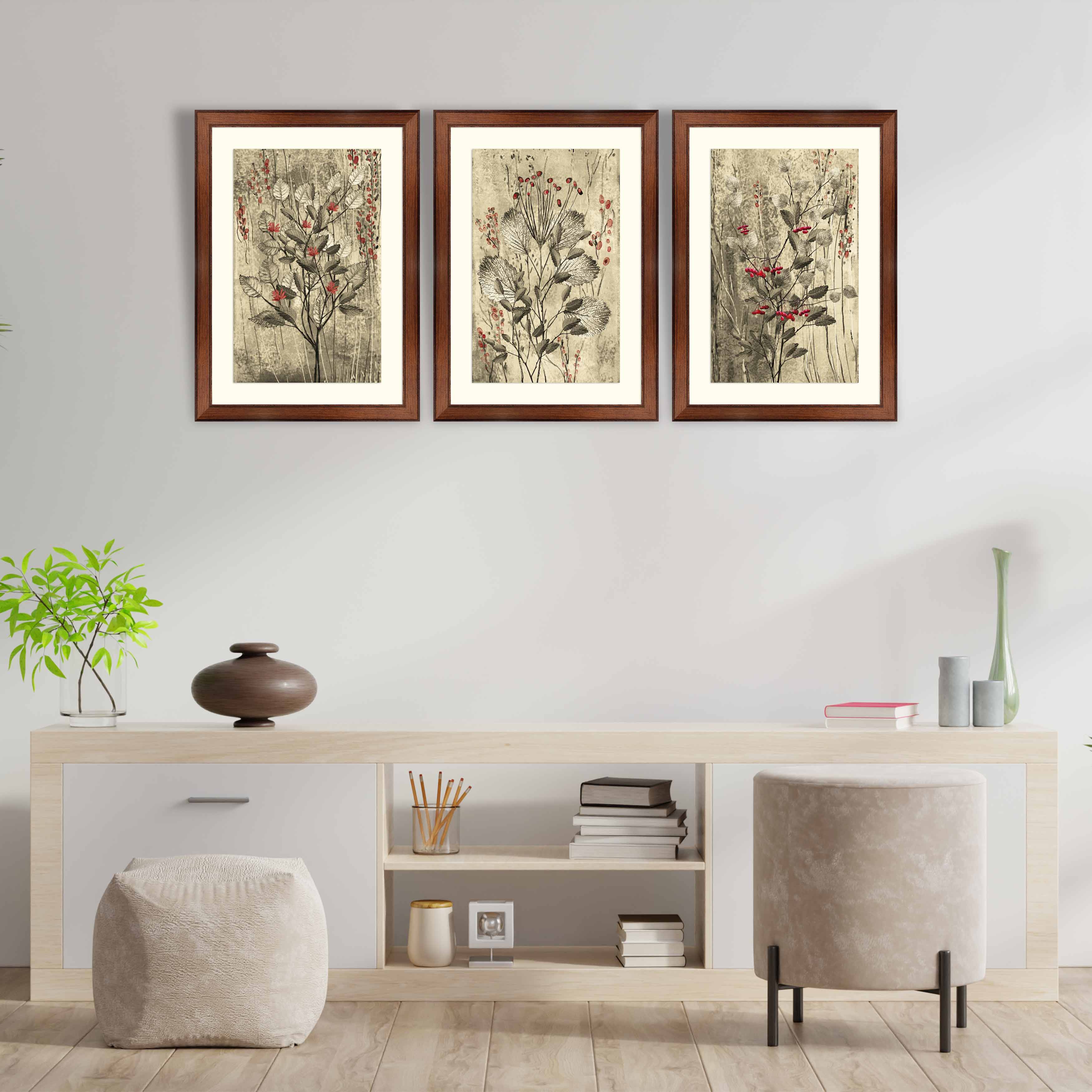 Collection of designer paintings