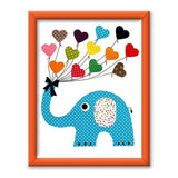 Elephant with heart