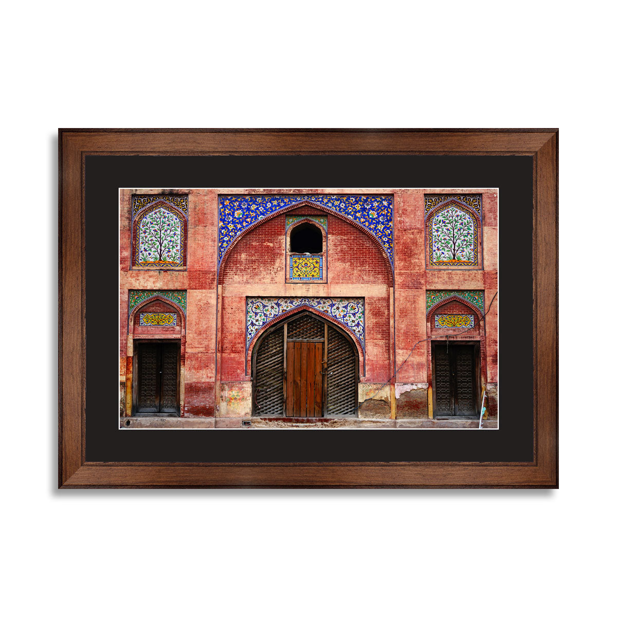 Exterior detail of Wazir Khan Mosque