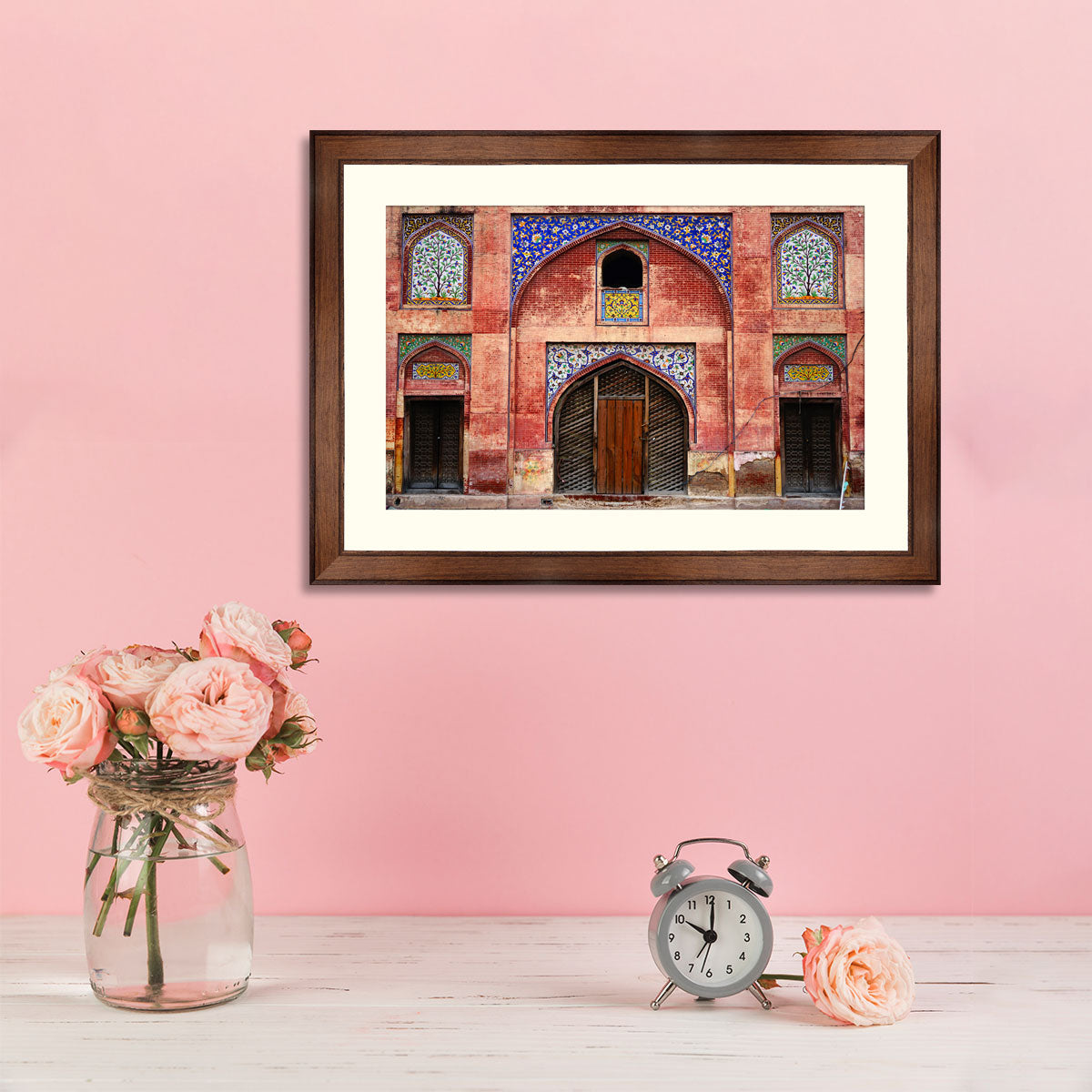 Exterior detail of Wazir Khan Mosque