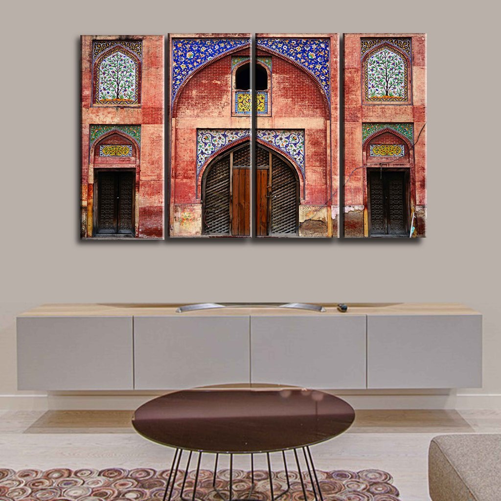 5 Panels Canvas set of Exterior detail of Wazir Khan Mosque