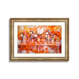 Abstract Horse Framed Art