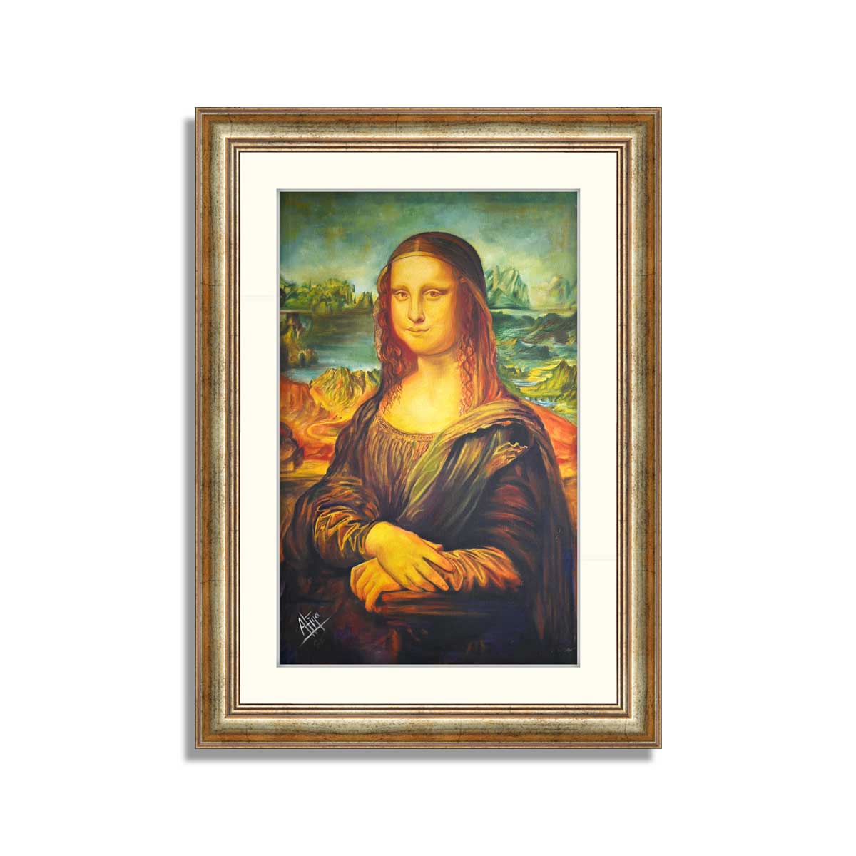 Portrait of Mona Lisa