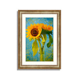 Abstract Floral Framed Art 03