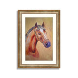 Abstract Horse Framed Art 01