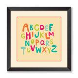 Hand-drawn alphabet