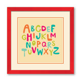 Hand-drawn alphabet