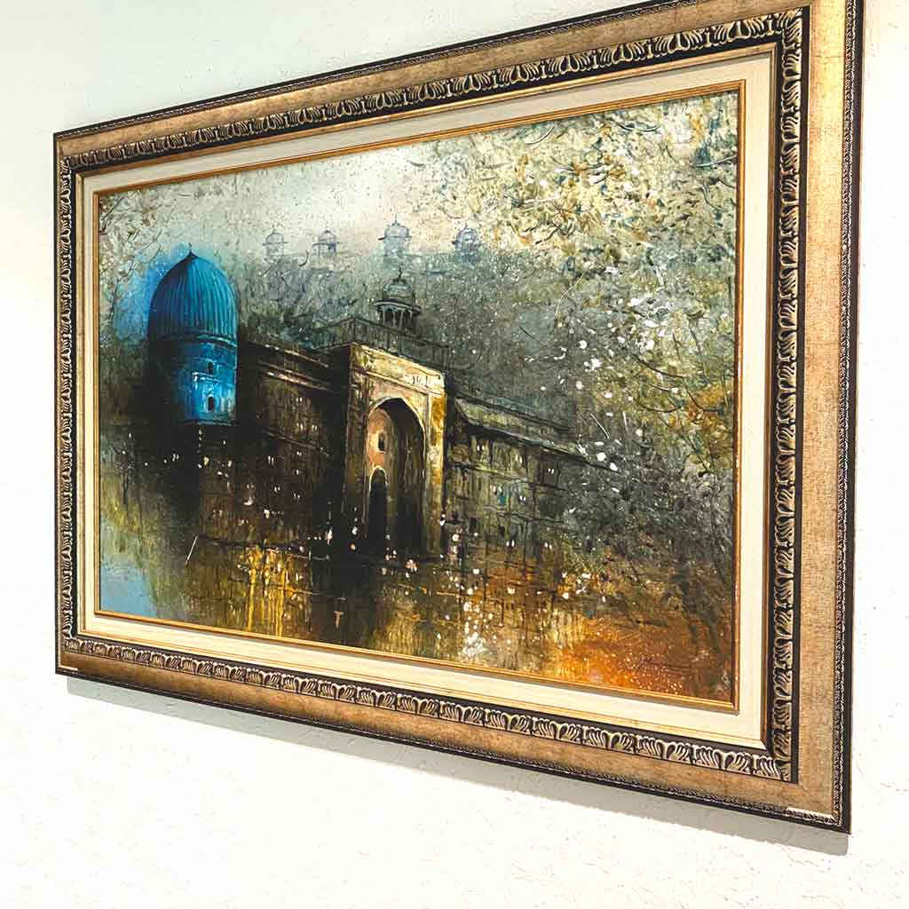 Abstract Old Mosque Painting