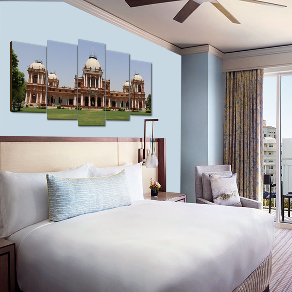 5 Panels Nawab-of-Bahawalpur-Noor-Palace,-Bahawalpur,-Pakistan