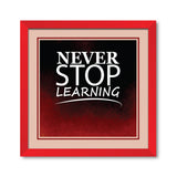 Never Stop Learning