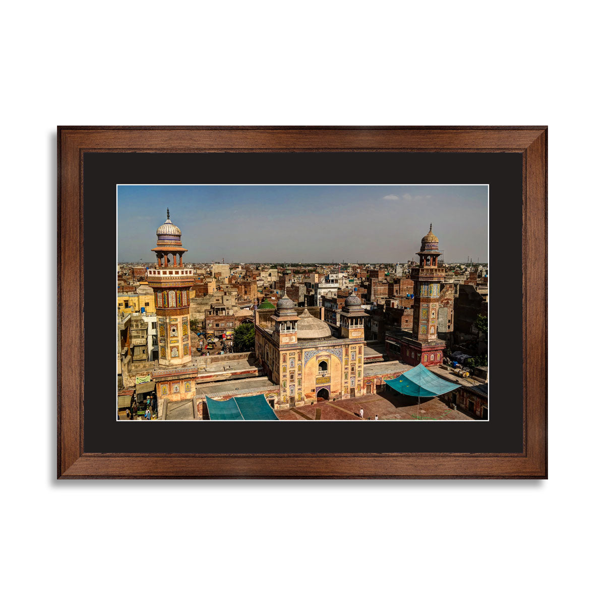 Panorama of Wazir Khan Mosque