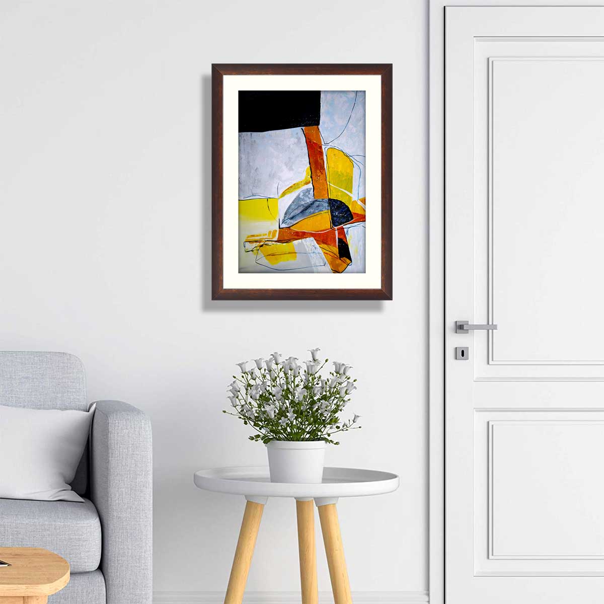 Abstract Framed Art 06