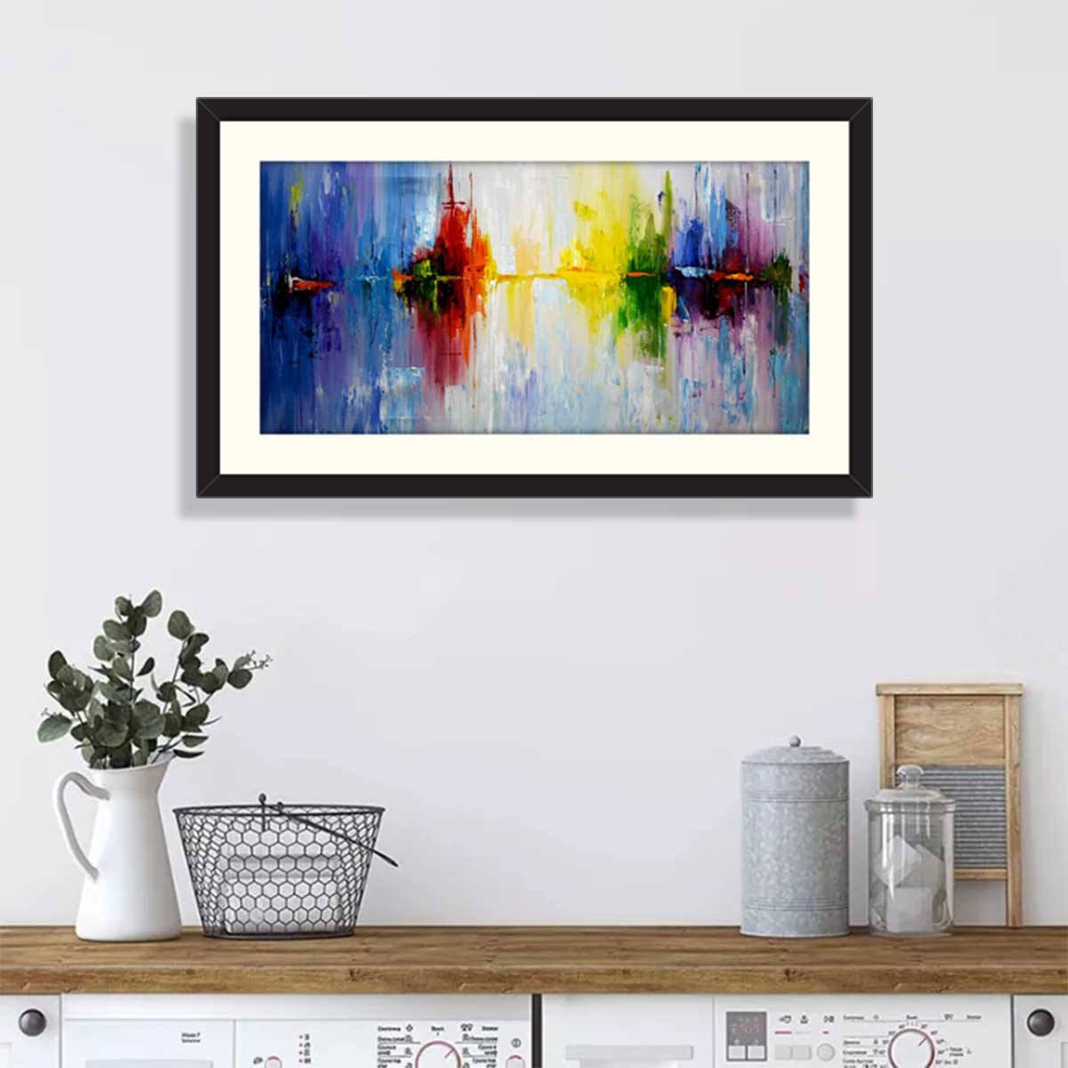 Abstract Framed Art 07