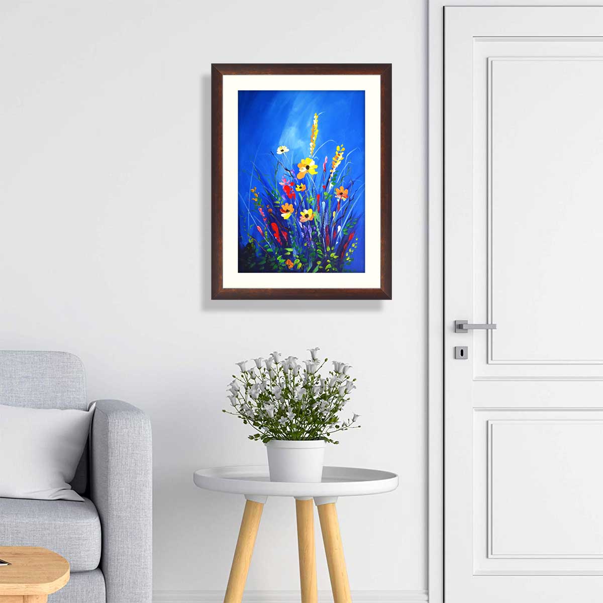 Abstract Floral Painting