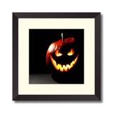 Scary smiling Halloween pumpkin