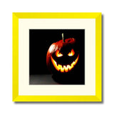 Scary smiling Halloween pumpkin