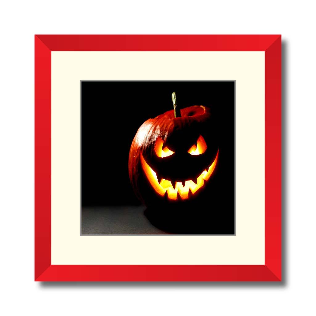 Scary smiling Halloween pumpkin