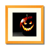 Scary smiling Halloween pumpkin