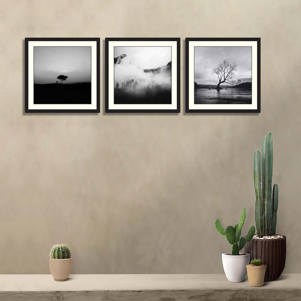 Set of 3 Beautiful Nature Wall Frame