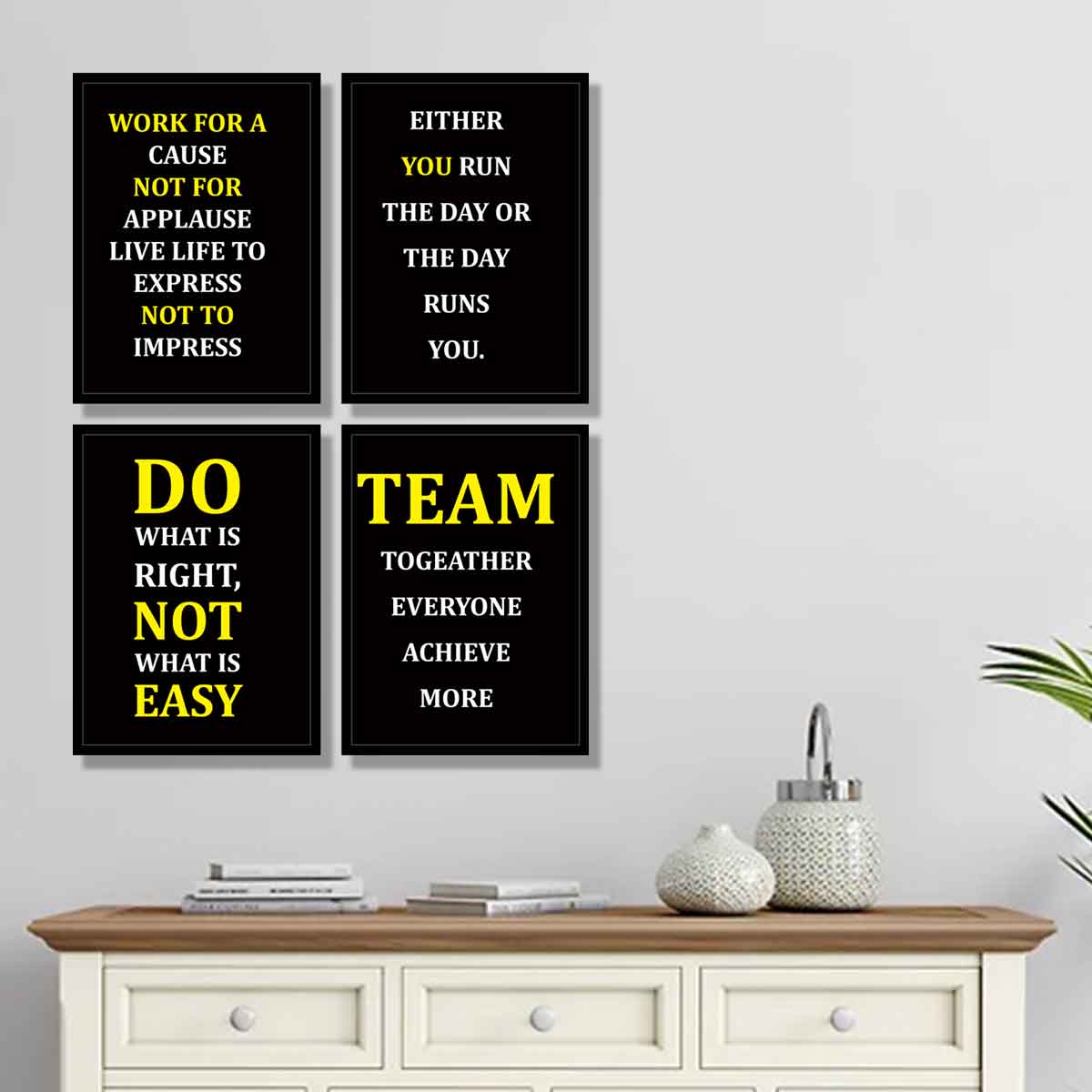 Set of 4 Motivational Quotes 03