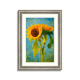 Abstract Floral Framed Art 03