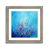 Abstract Floral Framed Art 02