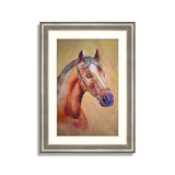 Abstract Horse Framed Art 01