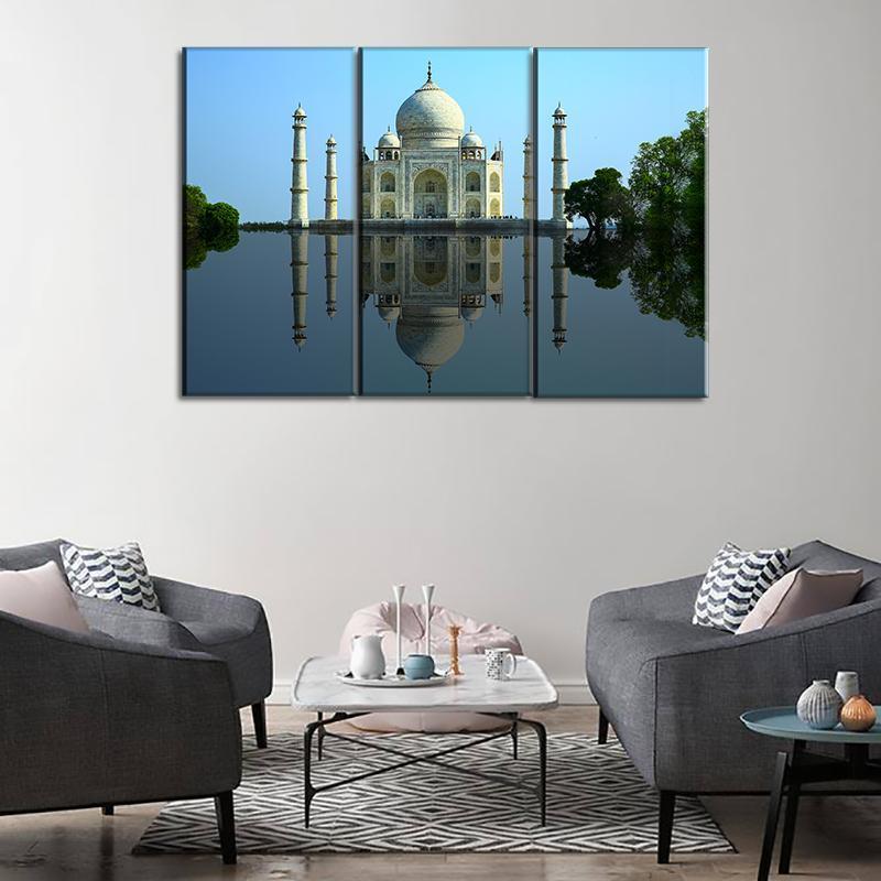 4 Panel Taj-Mahal