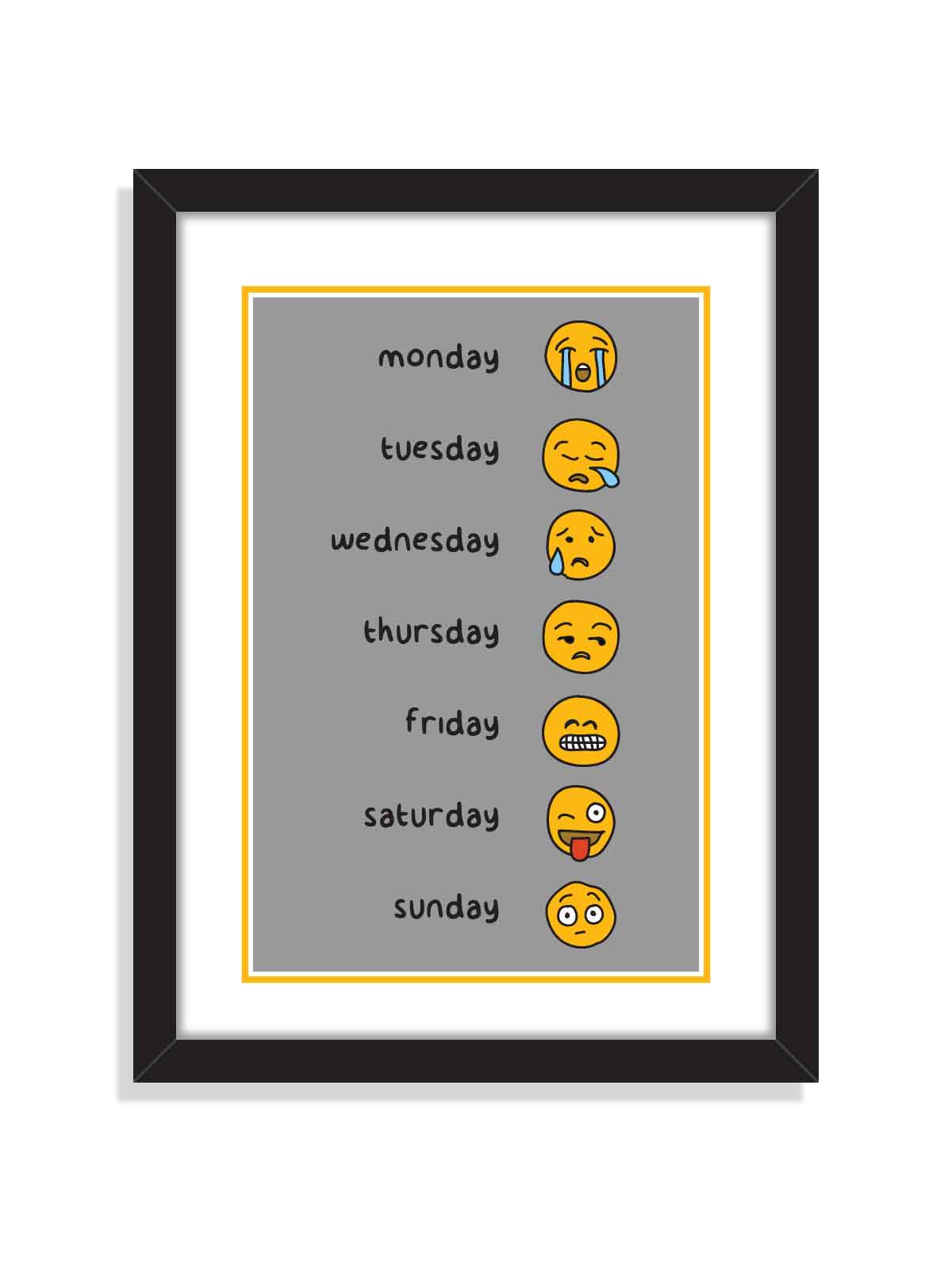 Week Emotions Design