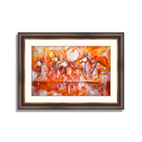 Abstract Horse Framed Art